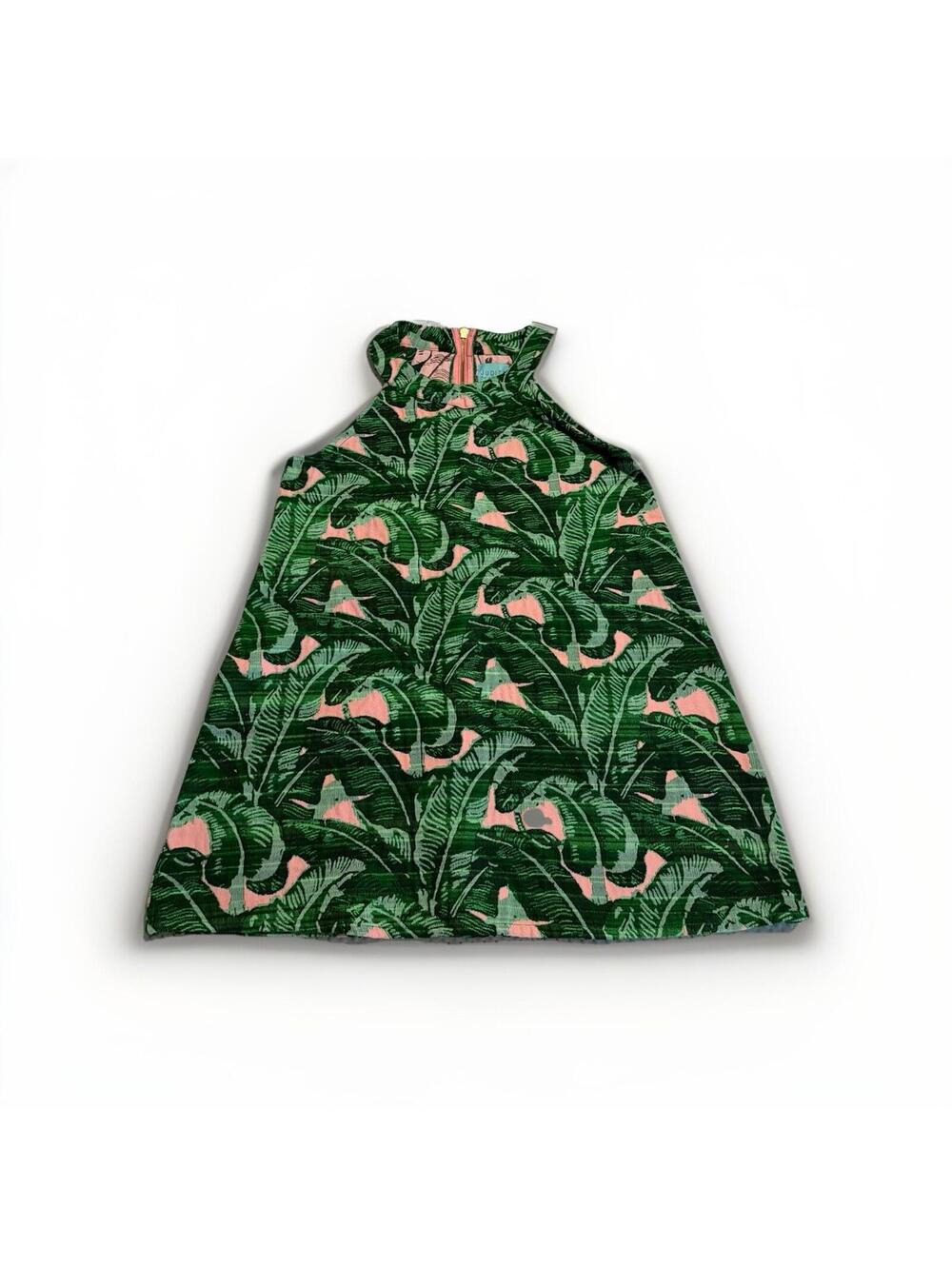 Judith March Troop Palm Springs High Neck Shift Dress Womens Medium